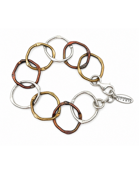 Karyn Chopik Mixed Metal Bracelet