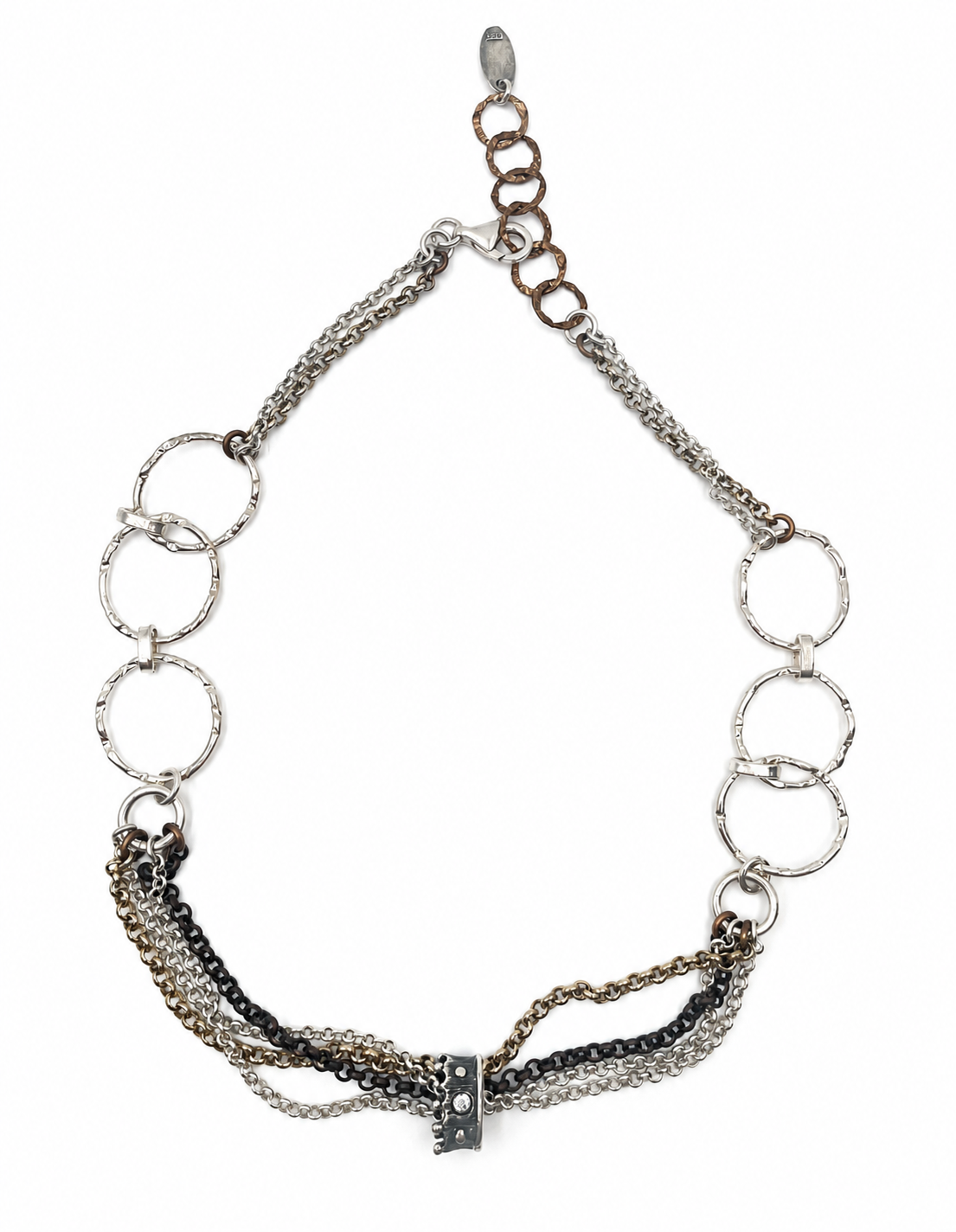Karyn Chopik Mixed Metal Necklace