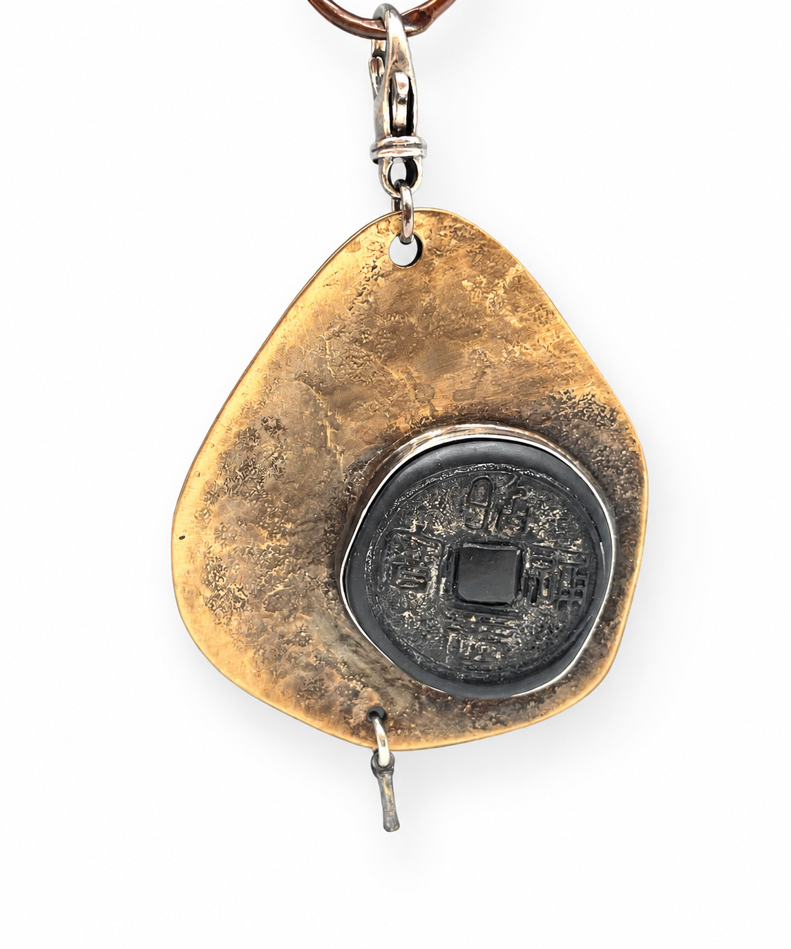 Karyn Chopik Studio Mixed-Metal Pendant Necklace
