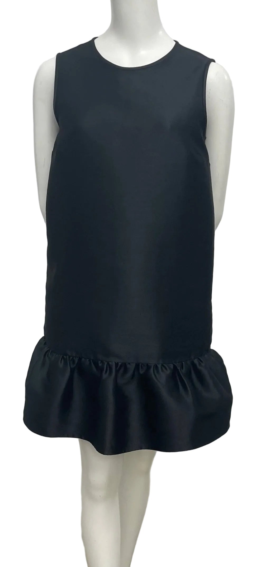 Kate Spade Black Drop Waist Ruffle Dress Size 6