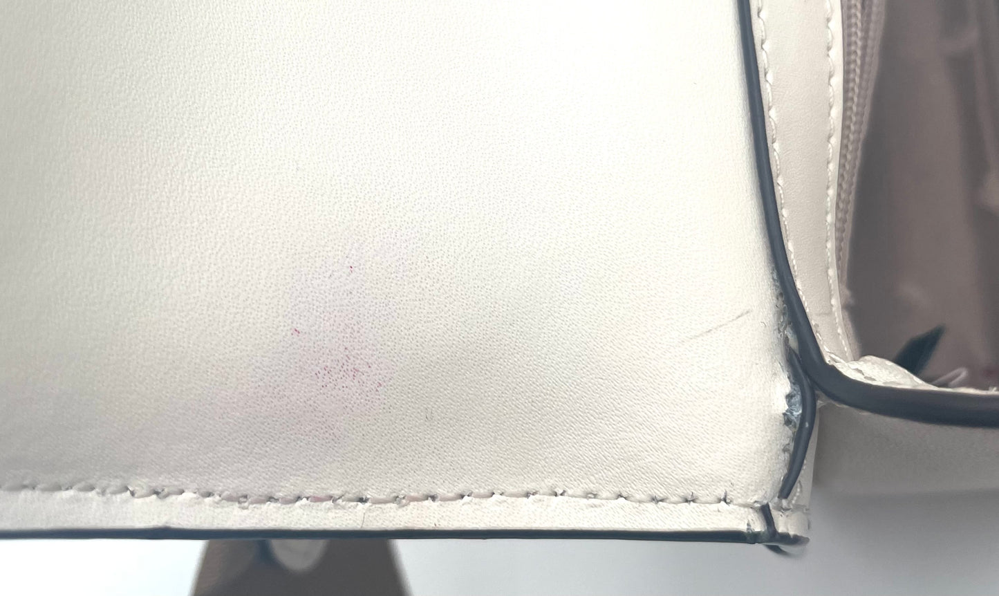 Kate Spade Cream Audrey Leather Flap Bag