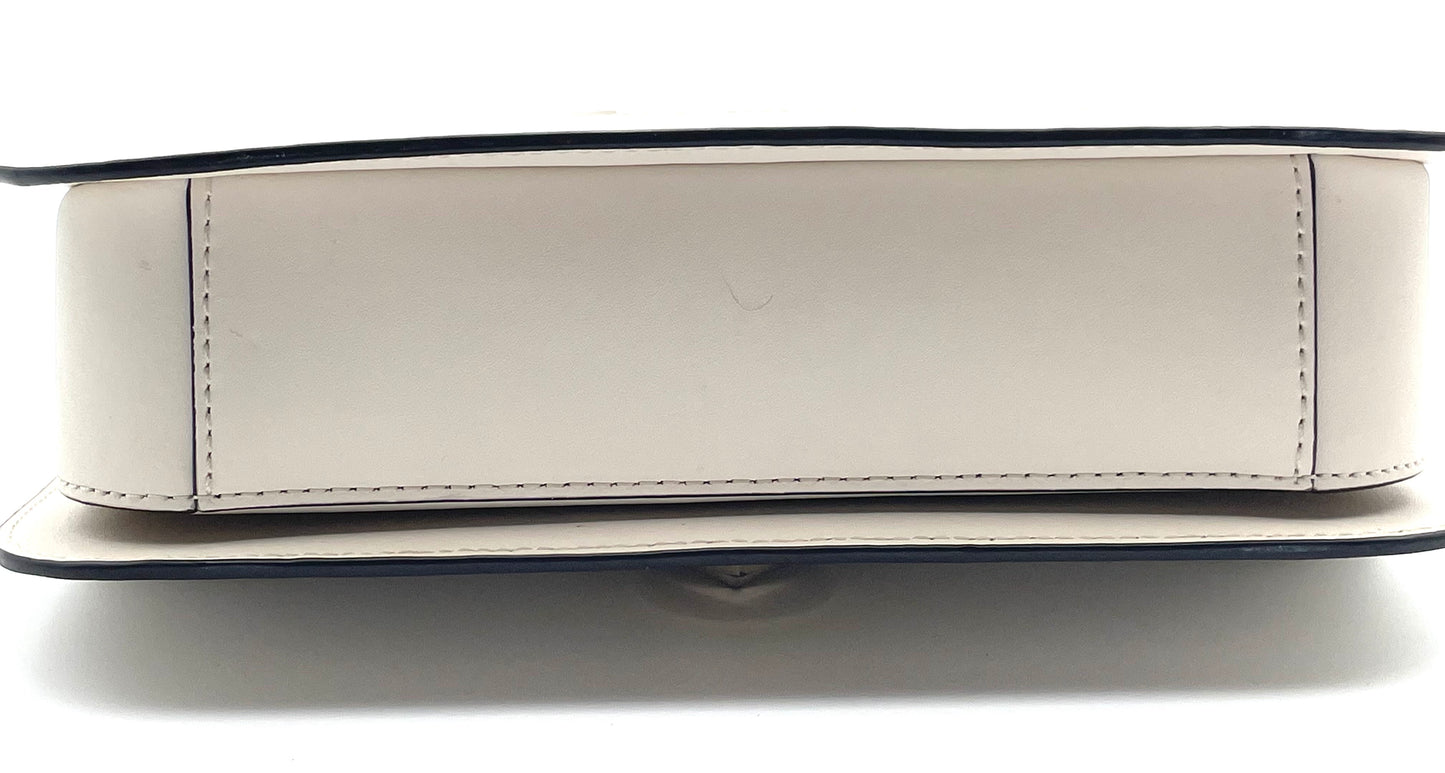 Kate Spade Cream Audrey Leather Flap Bag