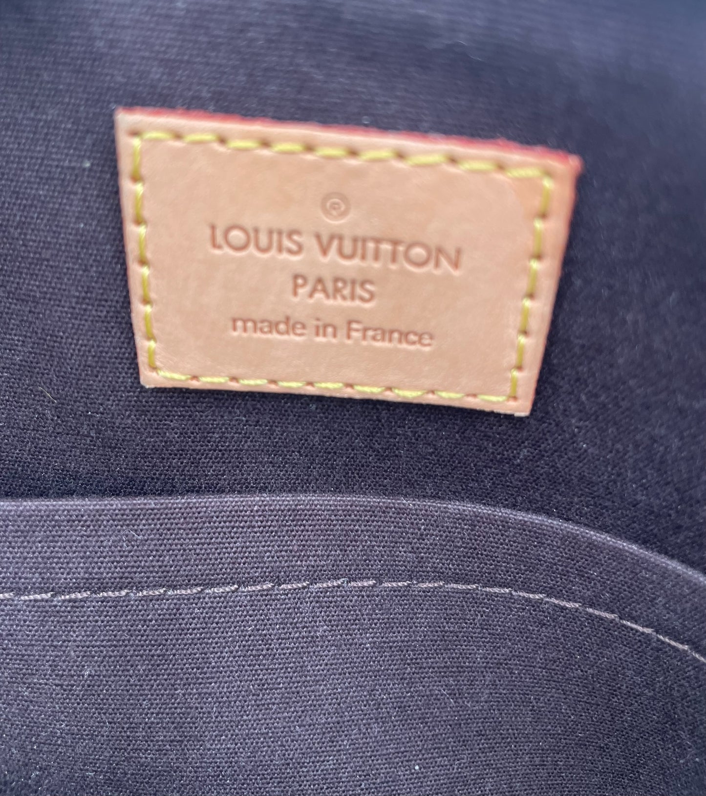 Louis Vuitton Monogram Dark Red Vernis Sherwood Shoulder Bag