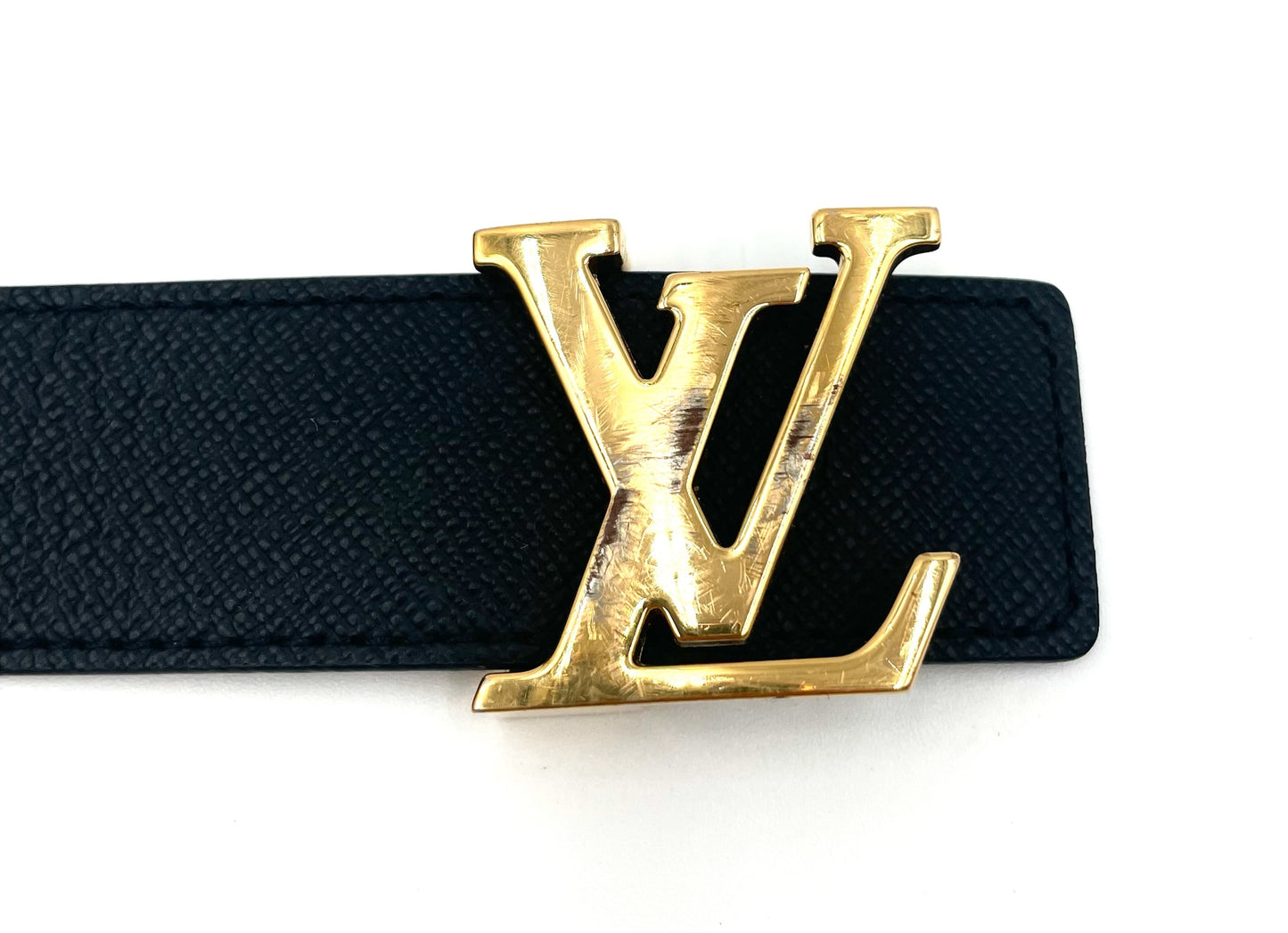 Louis Vuitton Monogram Reversible 30MM Belt Size 90