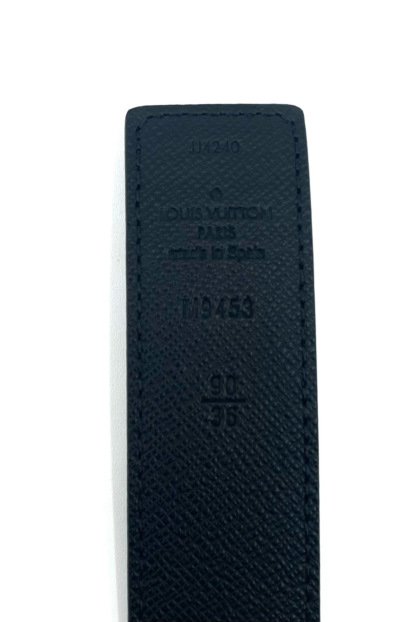 Louis Vuitton Monogram Reversible 30MM Belt Size 90