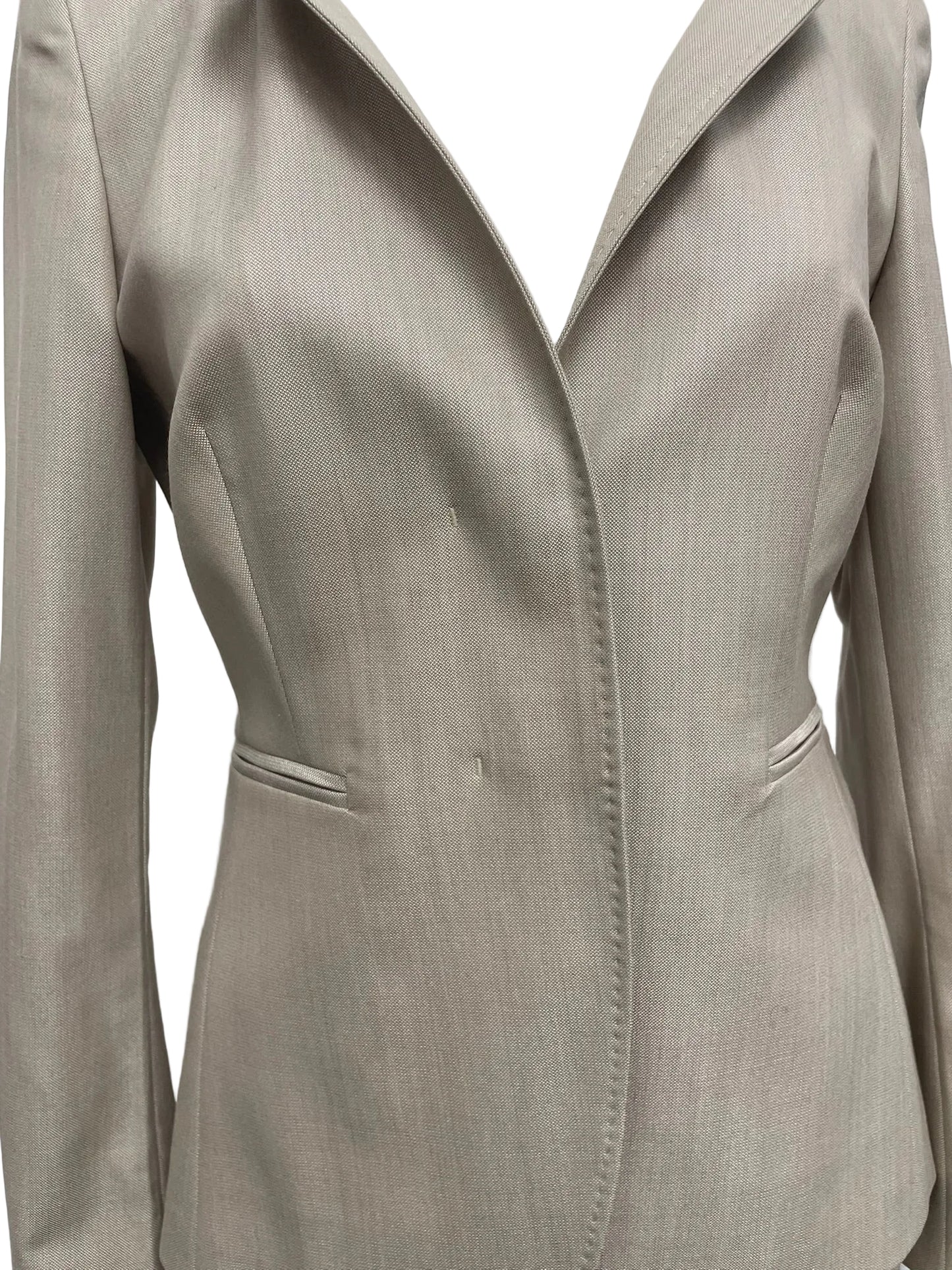 Max Mara Biege 3 Piece Suit Set Size 6US