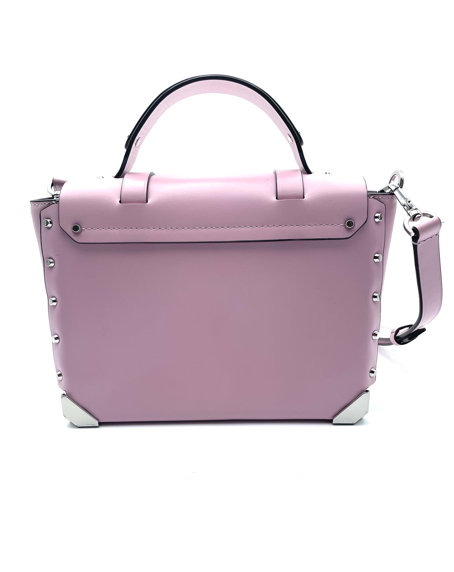 Michael Kors Pink Manhattan Top Handle Satchel