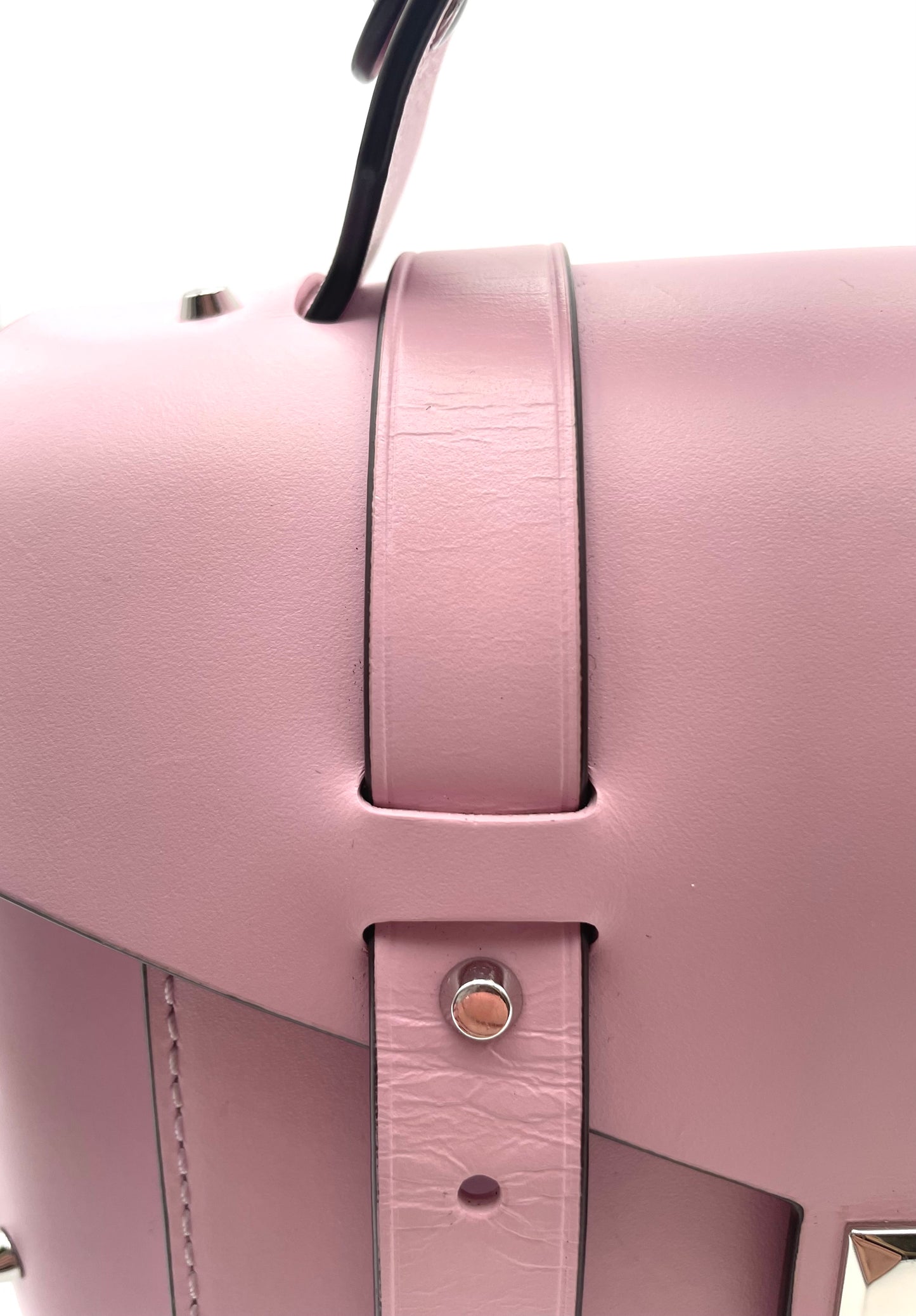 Michael Kors Pink Manhattan Top Handle Satchel