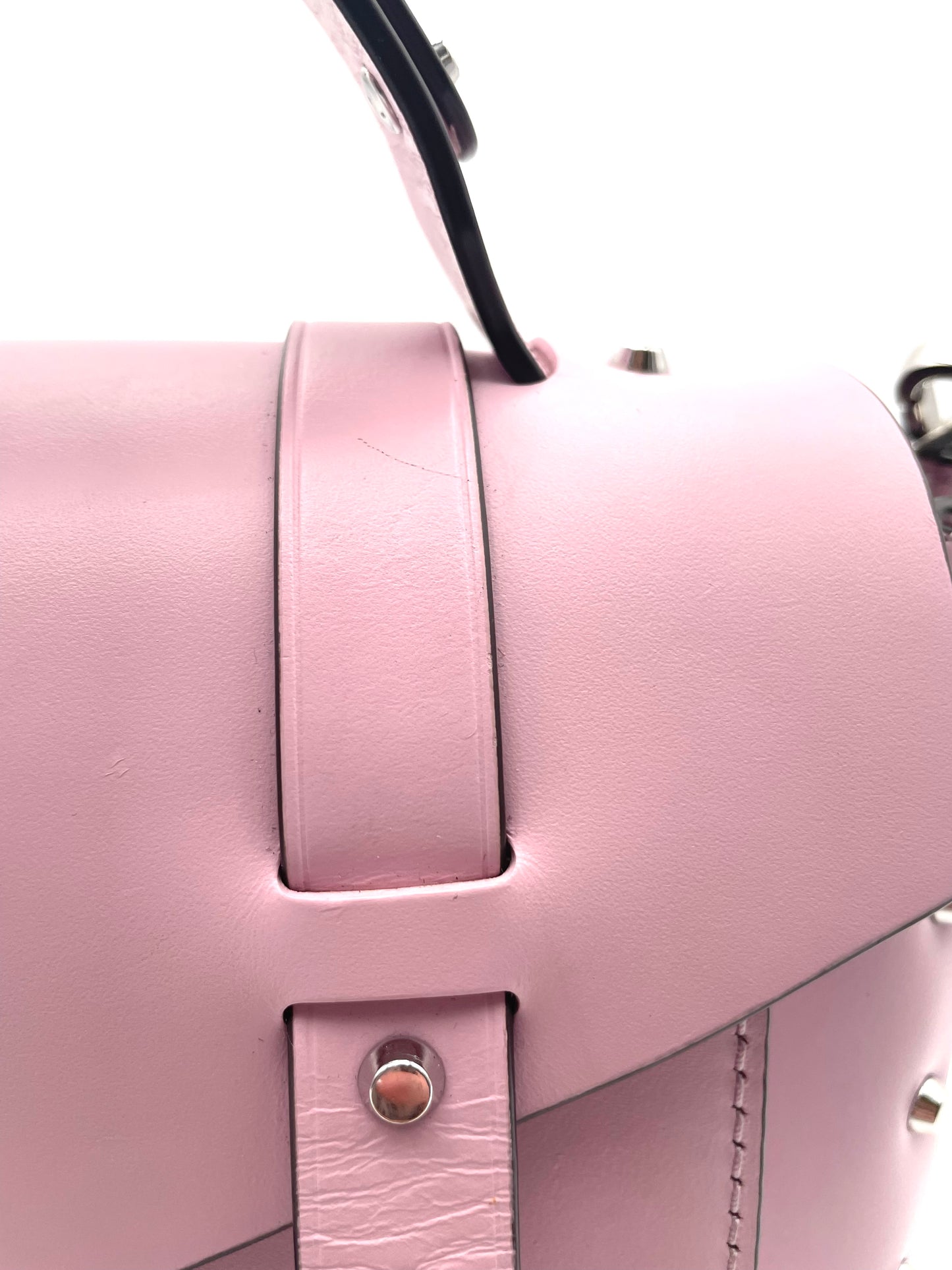Michael Kors Pink Manhattan Top Handle Satchel