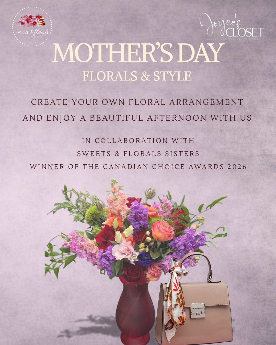 Mother’s Day Floral & Style Event - Saturday April 25th
