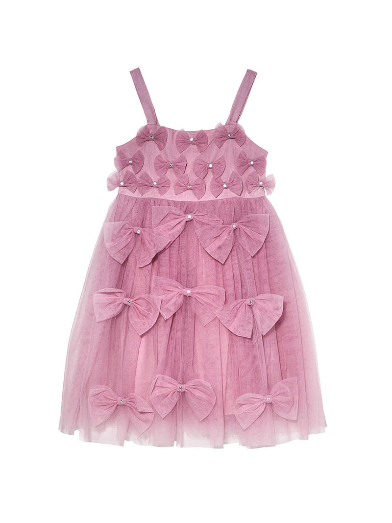 Penelope Bow Tulle Kids 8-9 Years Rental Only