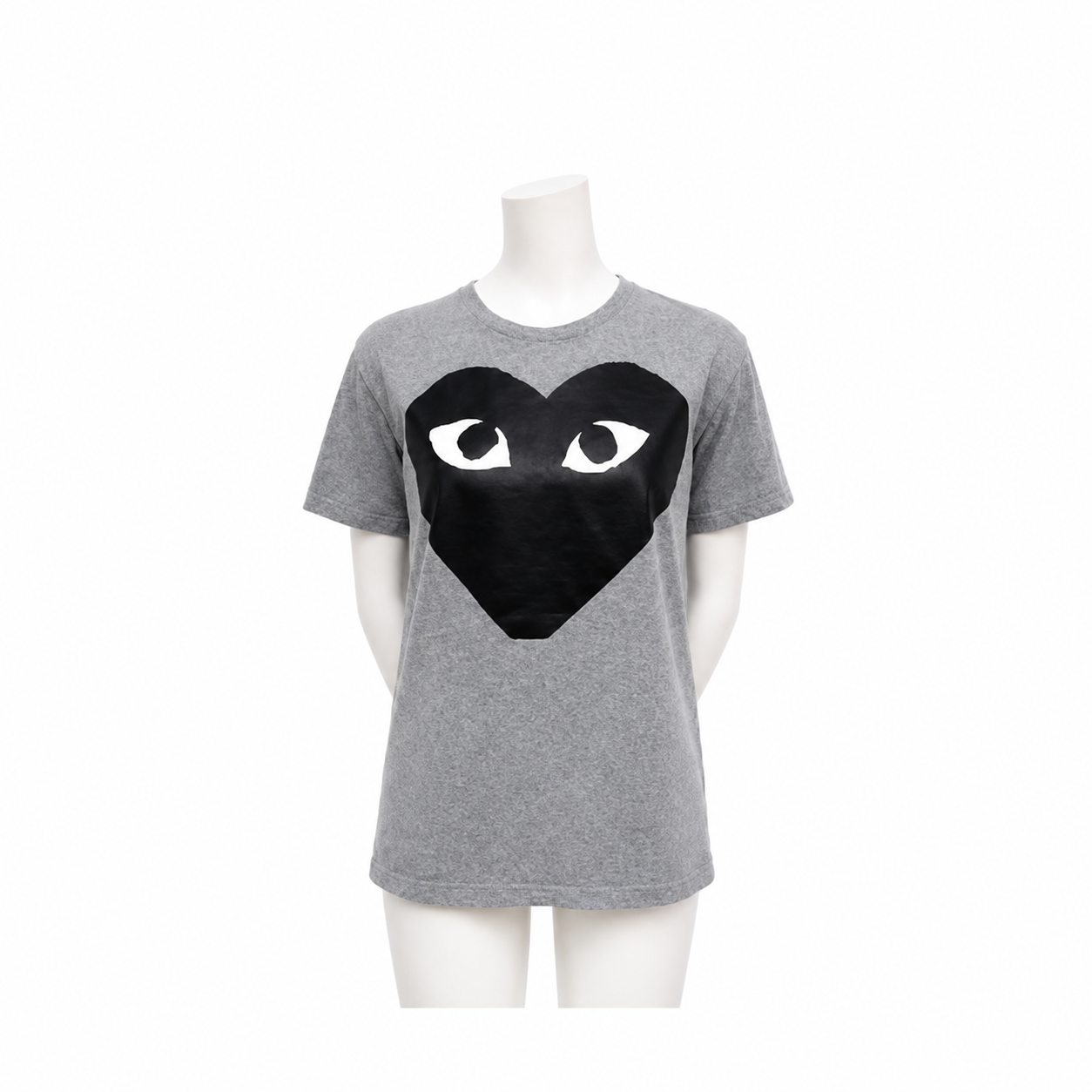 Play Comme Des Garçons Grey T Shirt Size S
