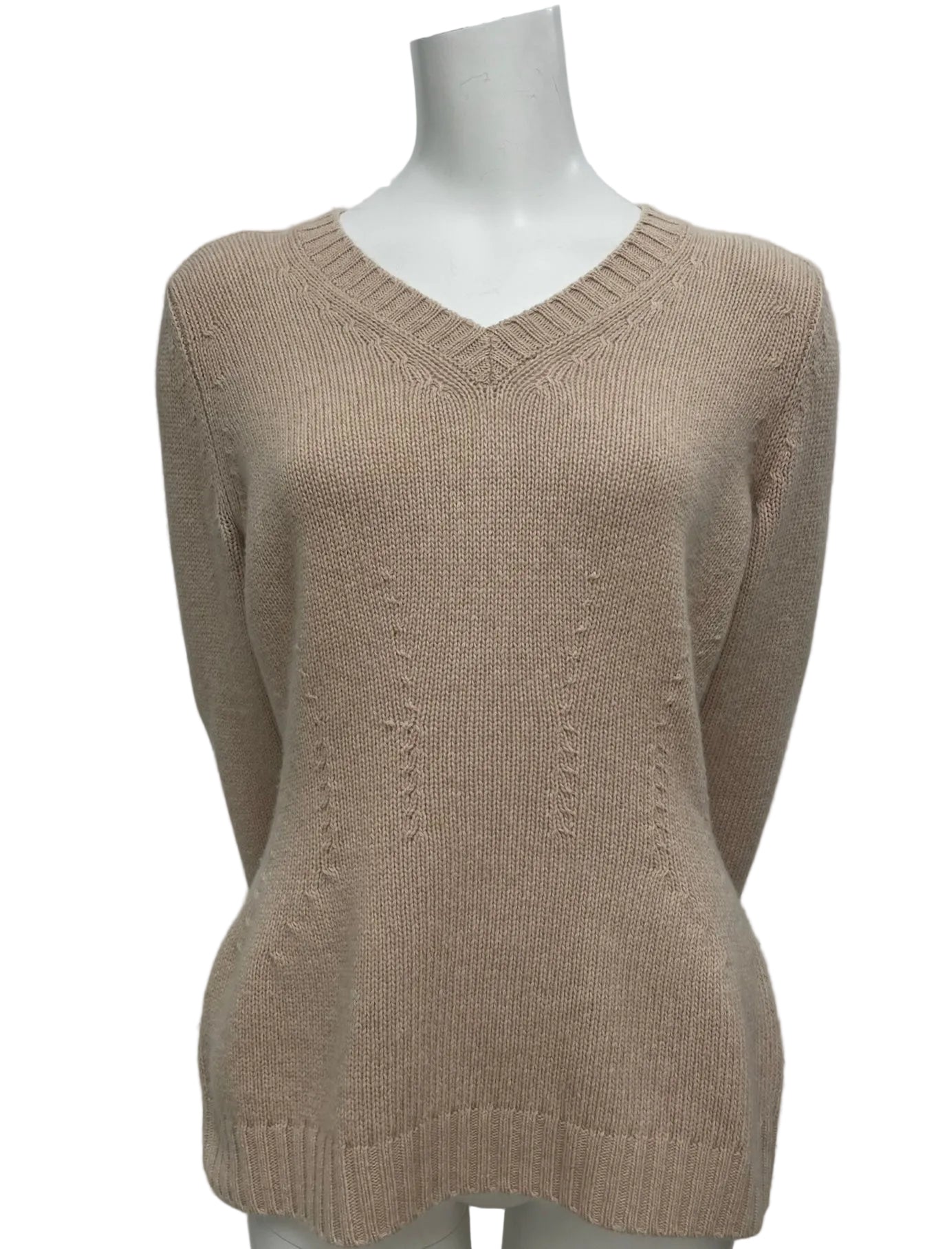 Prada Biege Cashmere Sweater Size 44