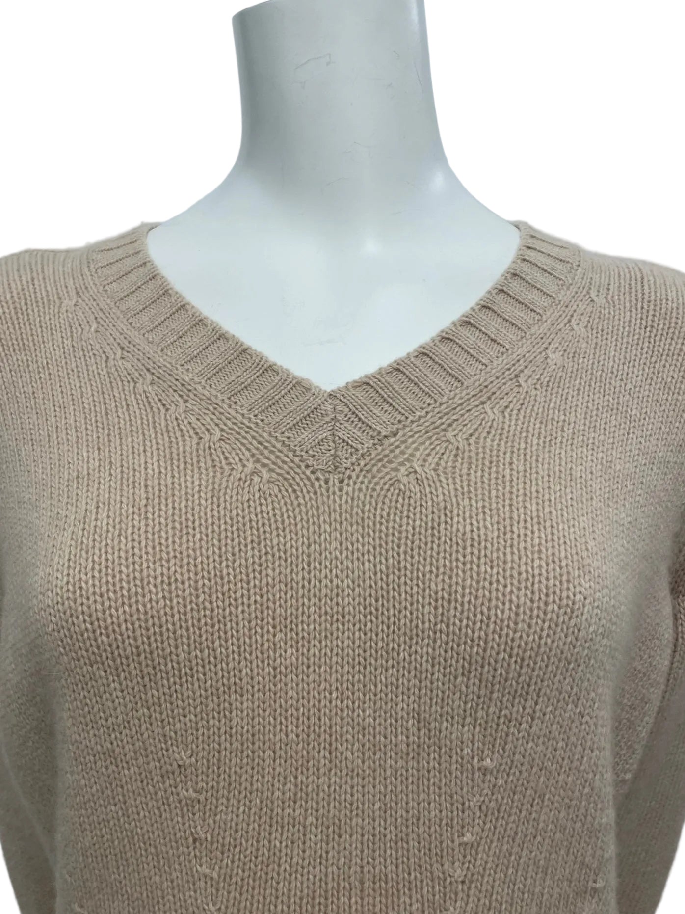 Prada Biege Cashmere Sweater Size 44