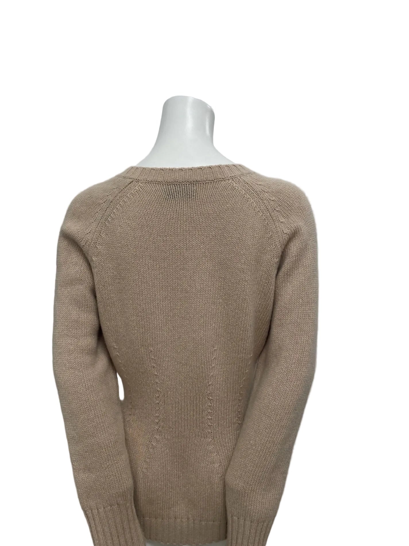 Prada Biege Cashmere Sweater Size 44