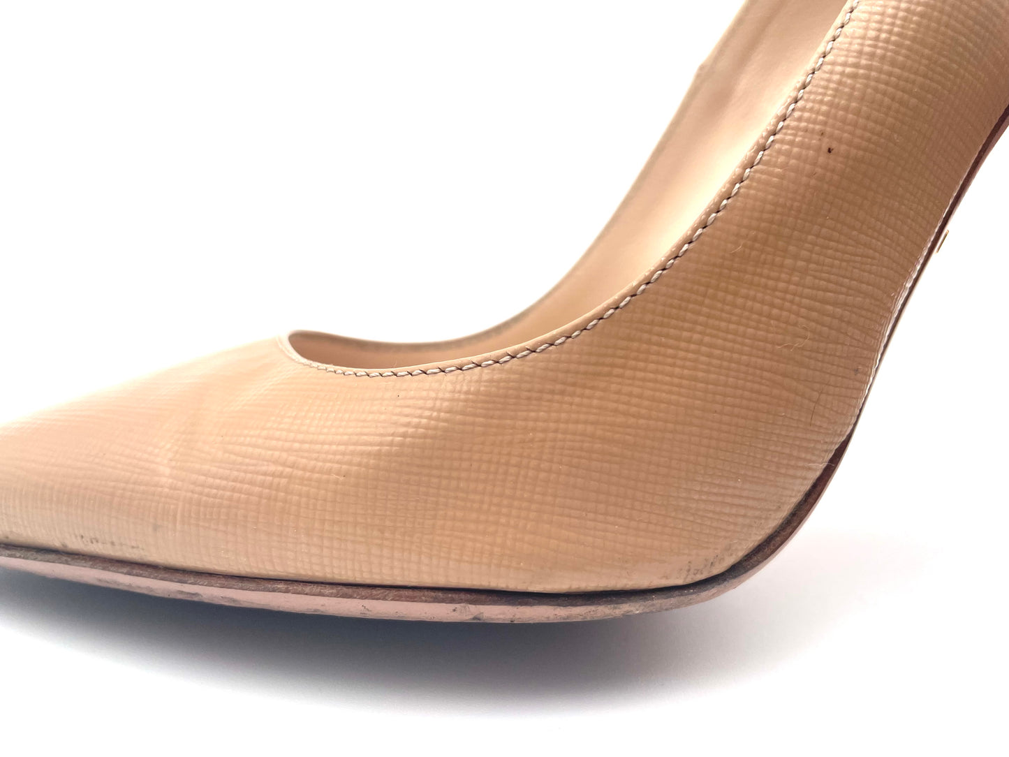 Prada Biege Pointed Toe Pumps Size 39