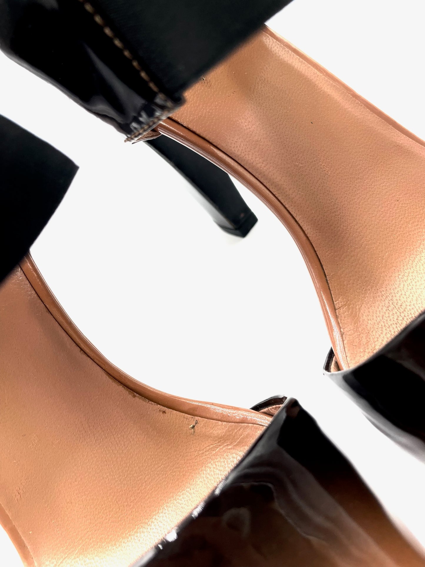 Prada Brown & Black Ombre Sandals Size 36