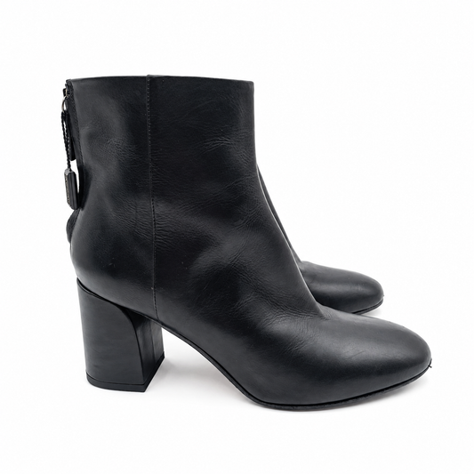 Ramano Black Ankle Boots Size 40