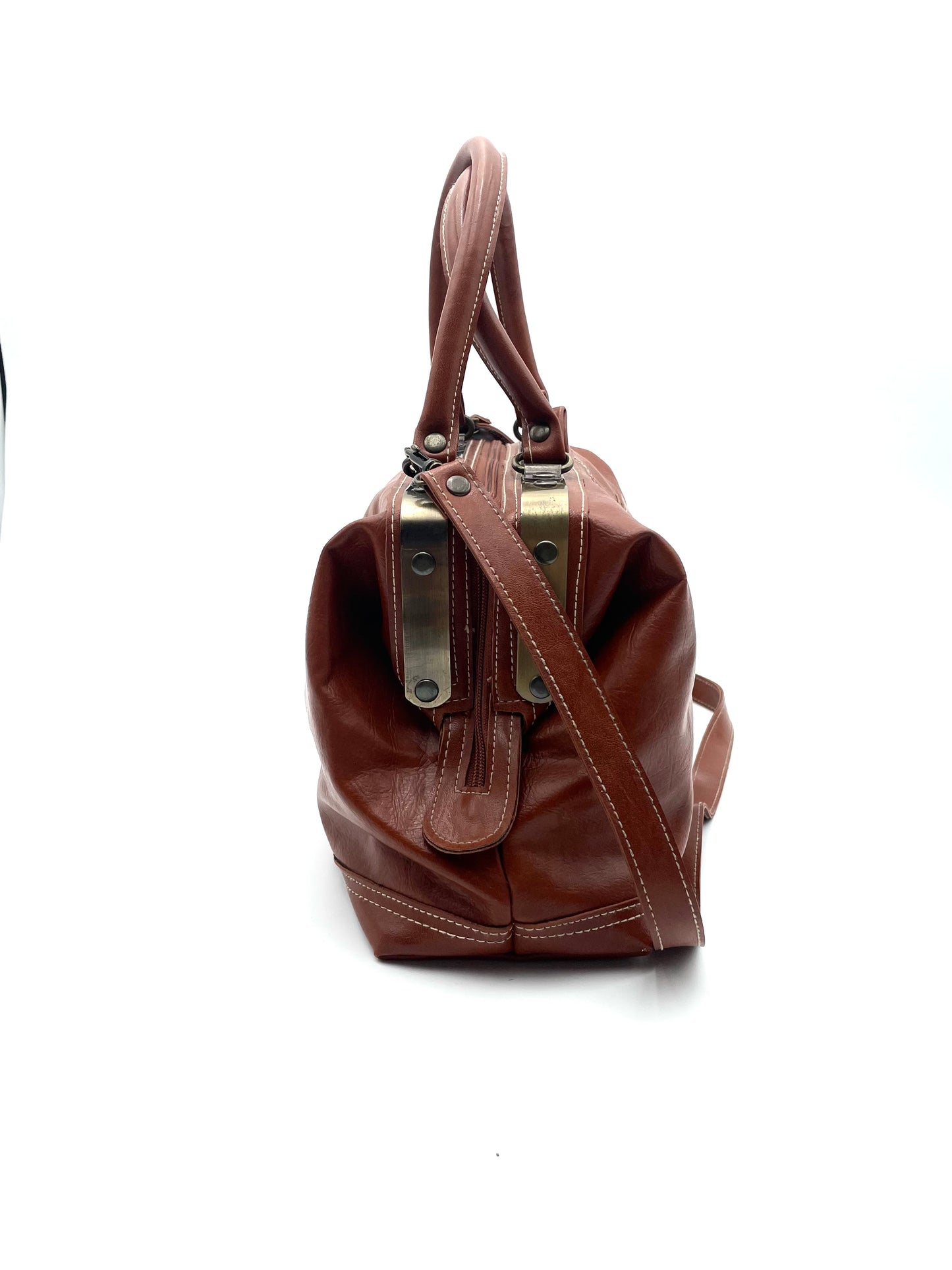 Rugger Brown Leather Doctor Bag