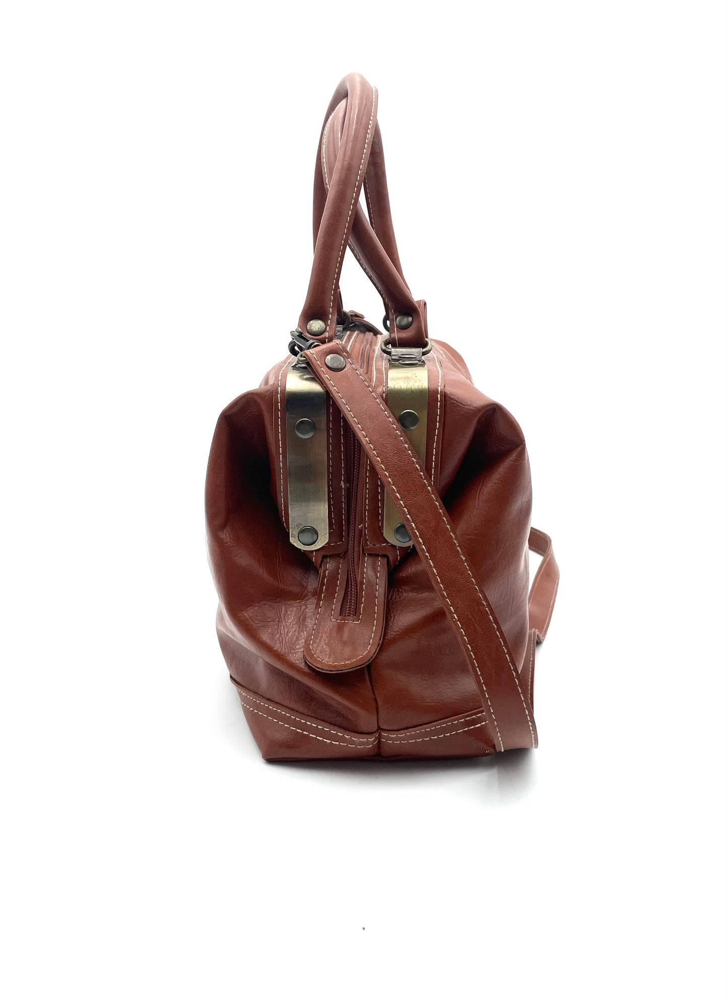 Rugger Brown Leather Doctor Bag