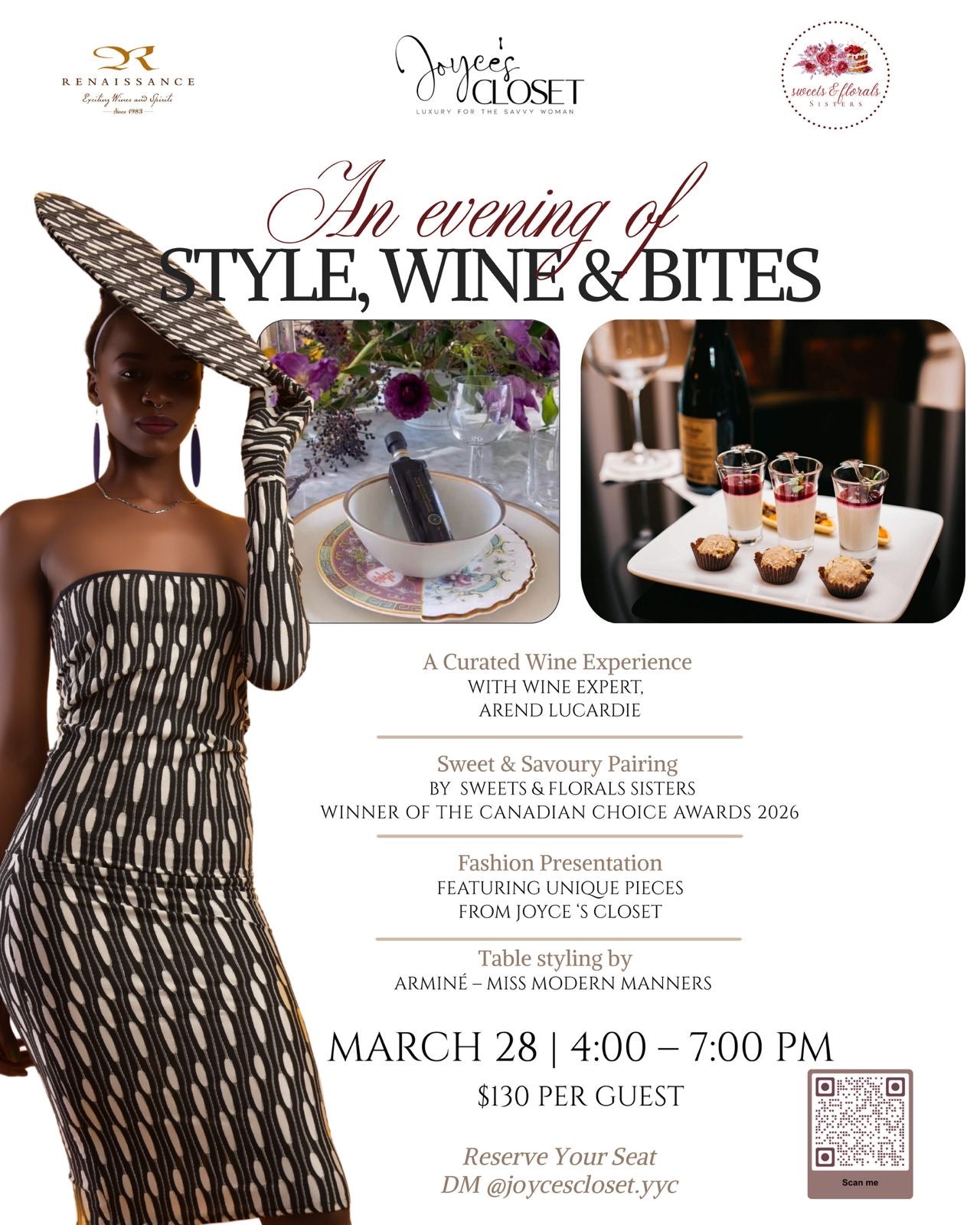 Style,Wine & Bites- March 28th
