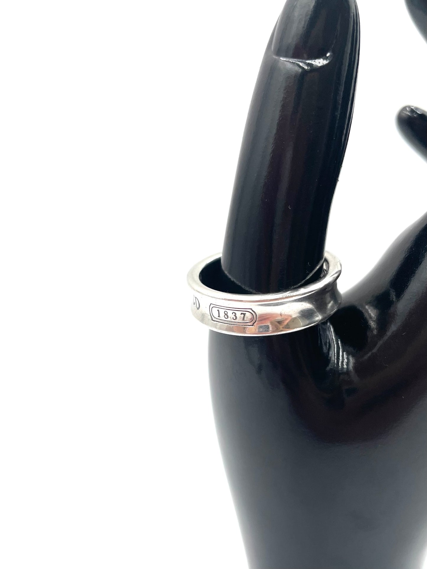 Tiffany & Co 925 Sterling Silver 1837 Ring Size 12