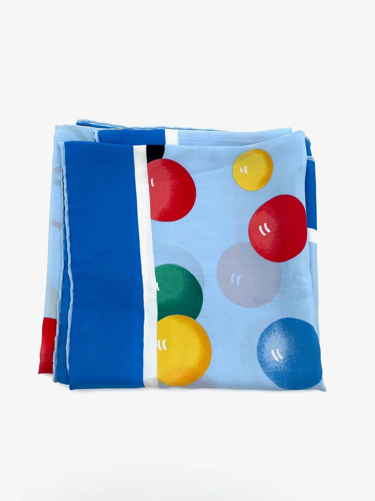Vert Nibet M Multicolor Silk Scarf