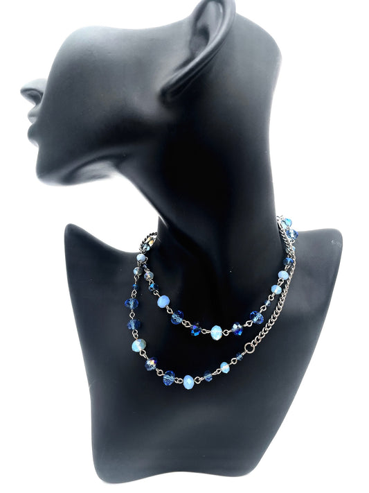 Vintage Art Deco Czech Glass Necklace