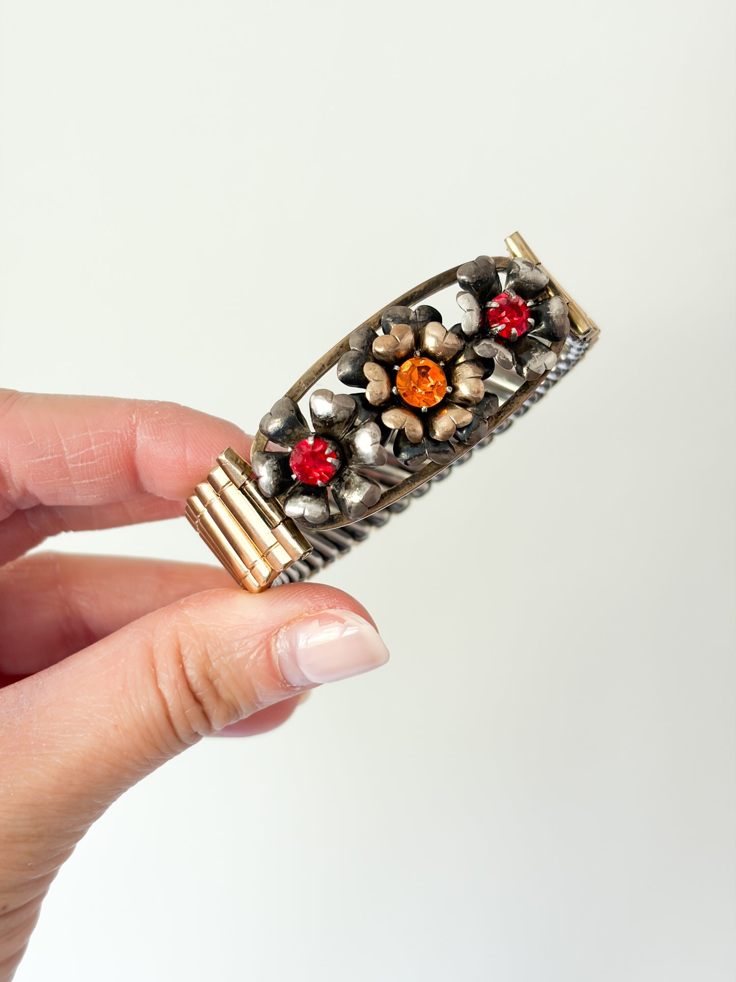 Vintage Gold-Filled Sweetheart Expansion Bracelet