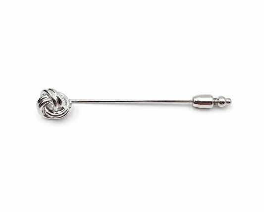 Vintage Monet Twist Knot Pin Brooch