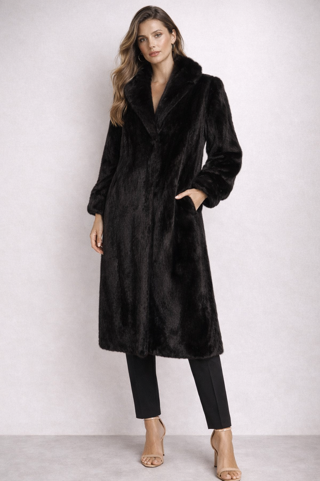 Vintage Renfrew Mink Fur Coat Size S