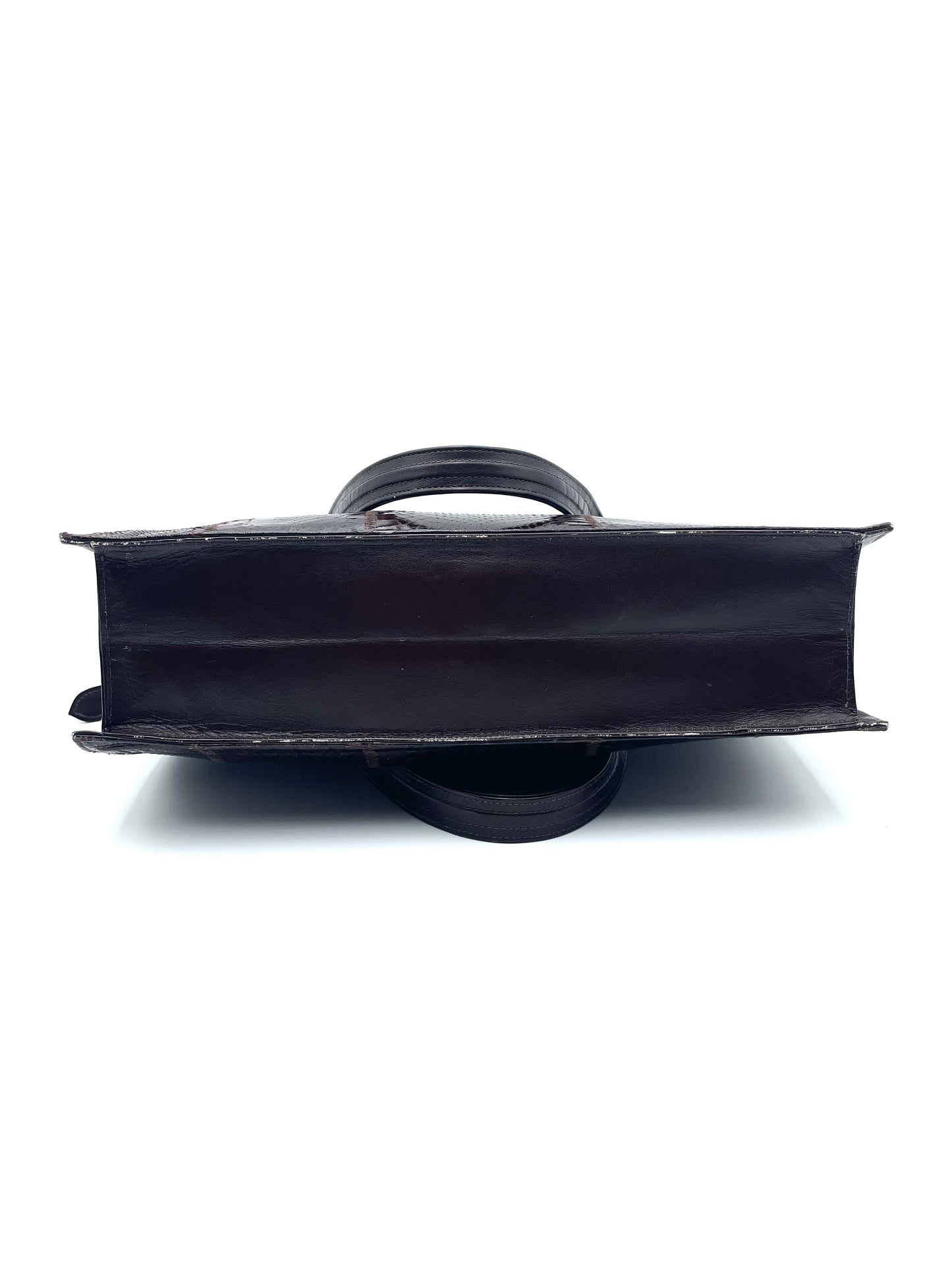 Vintage Snakeskin Leather Bag
