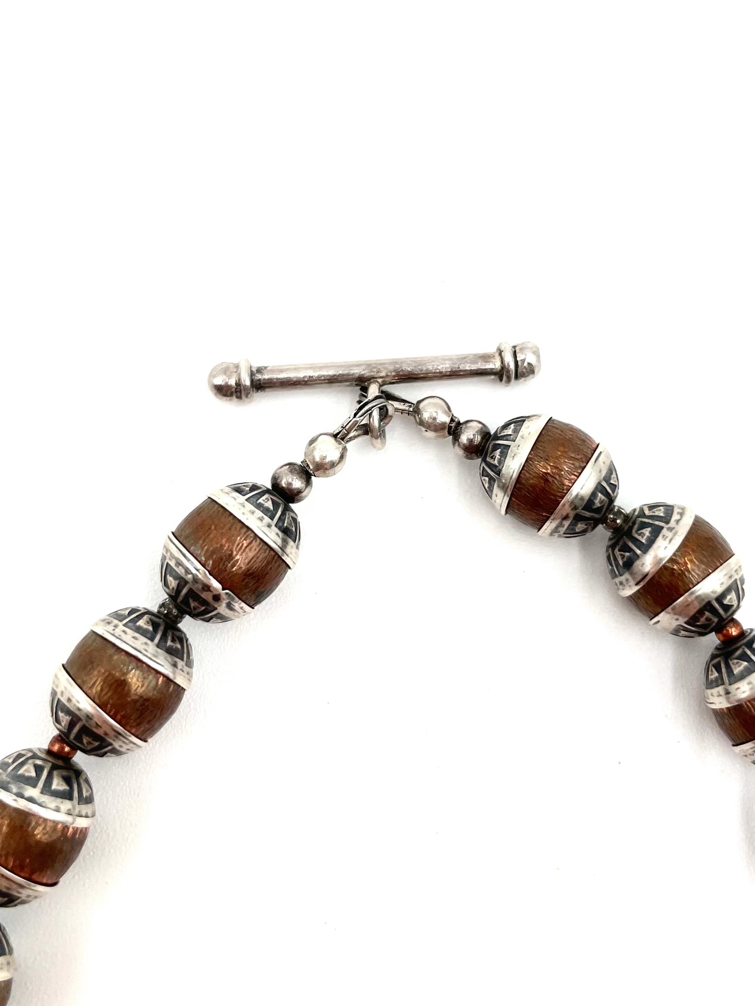 Vintage Western Inspired Silver Necklace & Earring Set