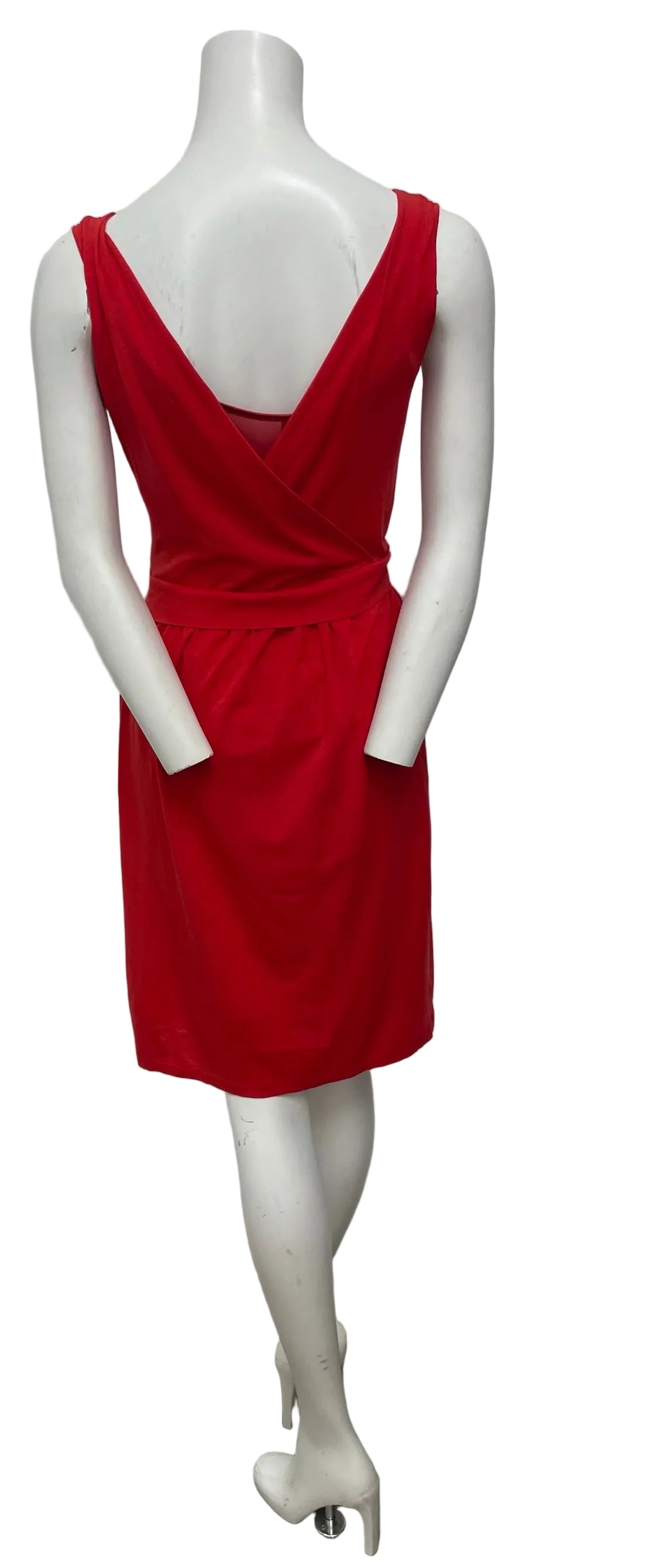 Weekend Max Mara Red Twist Dress Size S
