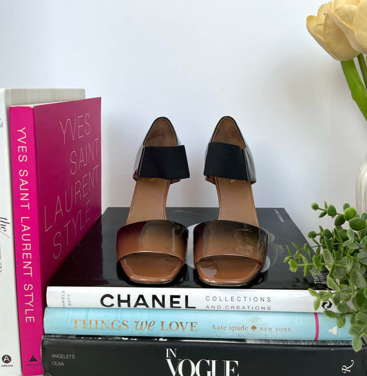 Prada Ombre Open Toe Heels Size 36