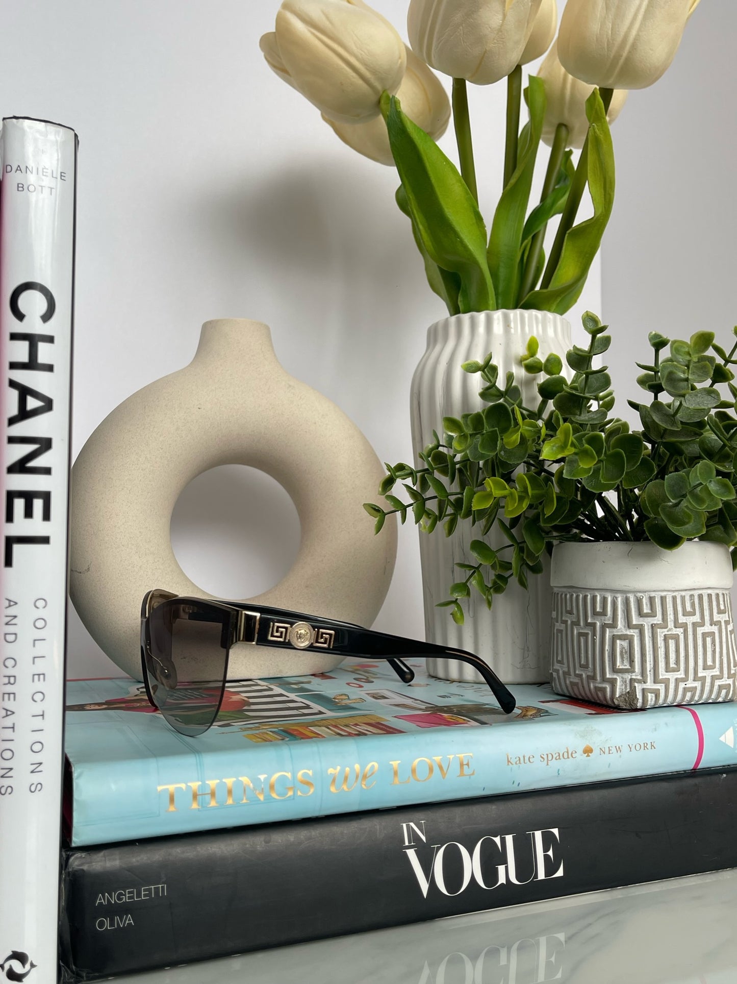 Versace Cateye Brown Gradient Sunglasses Style 2144