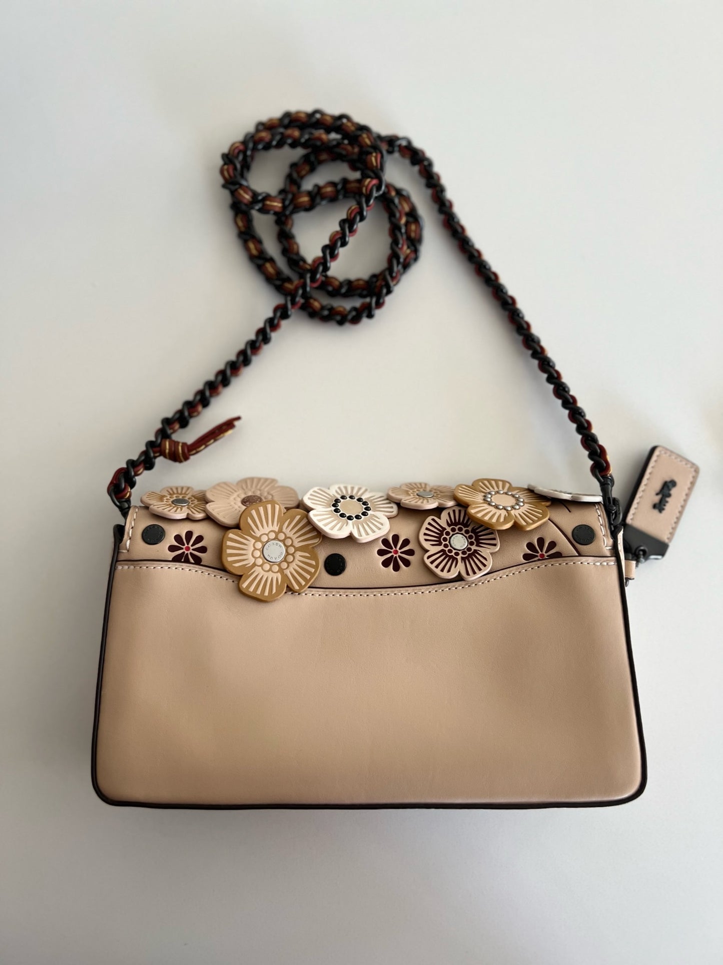 Brand New Coach Tea Rose Hayden Crossbody Bag with Removable Strap