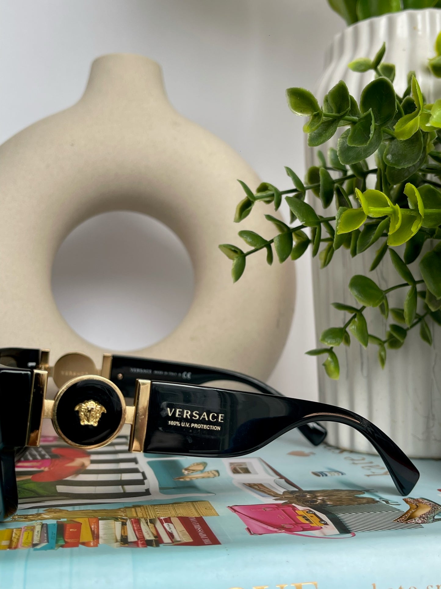 Versace Black Sunglasses Style #4369