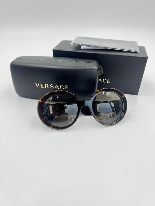 Brand New Versace Round Lens Sunglasses #4414